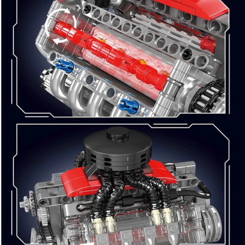 The V8 Creations building blocks
